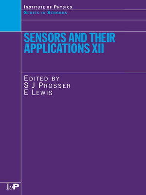 cover image of Sensors and Their Applications XII